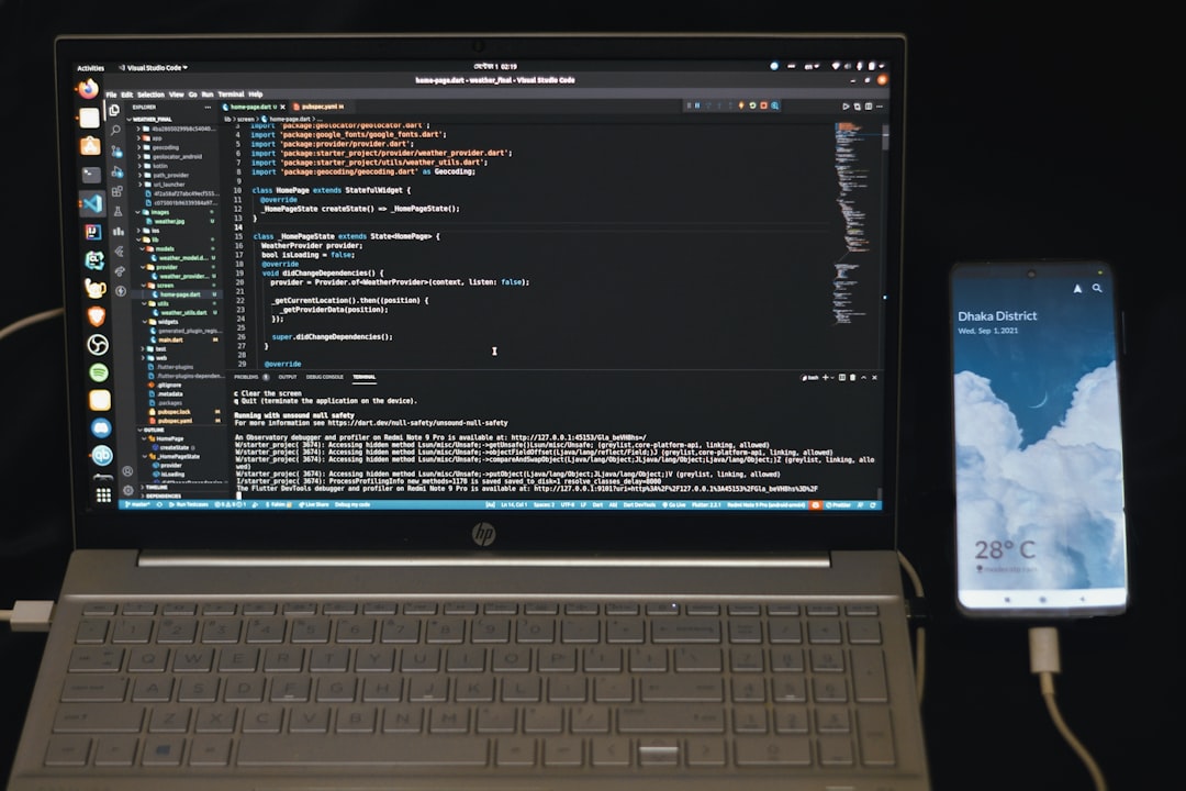 developer reviewing AI generated code on laptop screen