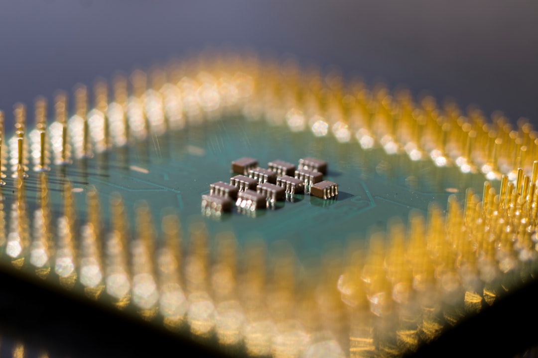 AI semiconductor chip close-up technology 2026