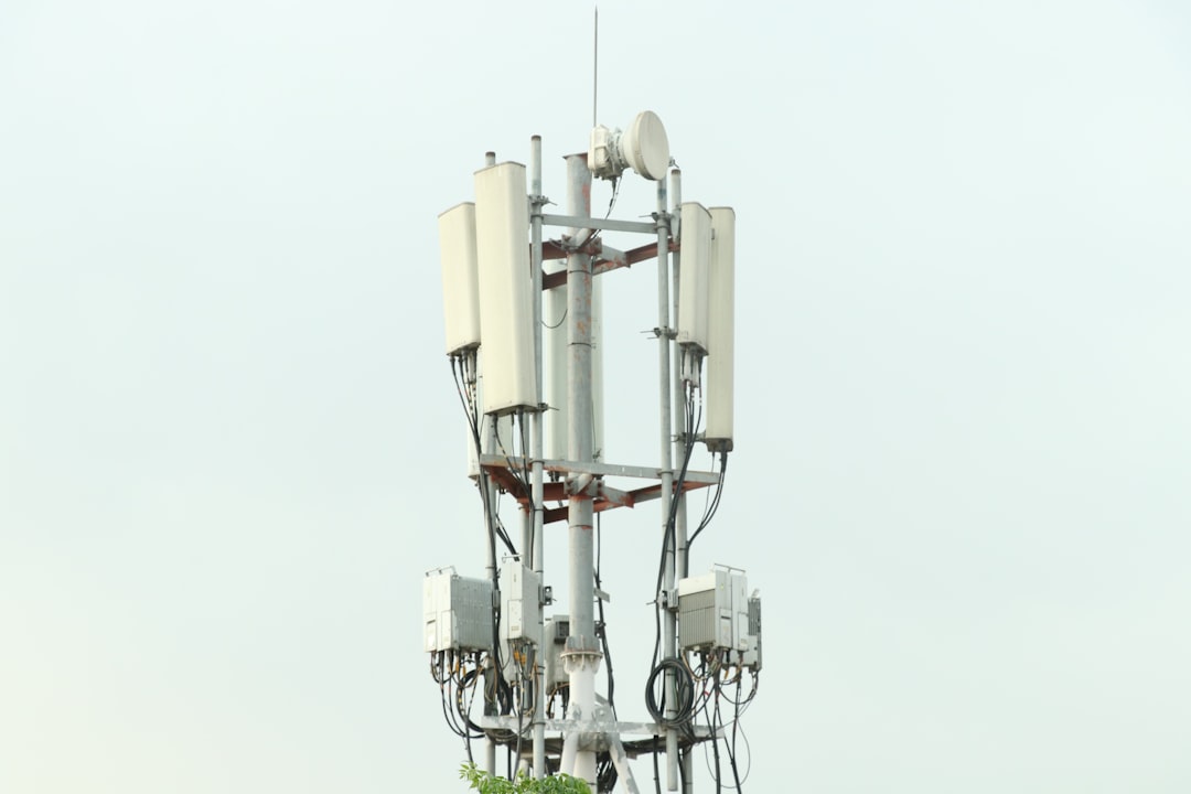 6G wireless technology network futuristic concept